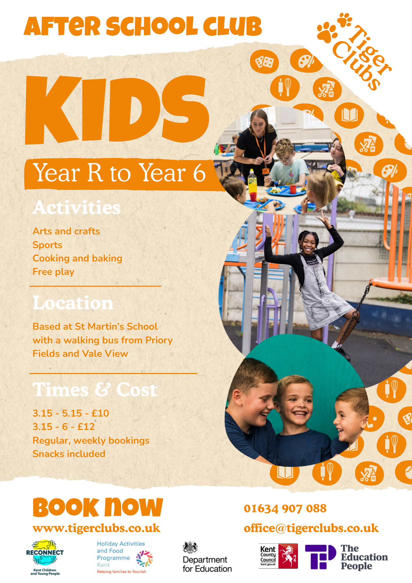 after school club poster